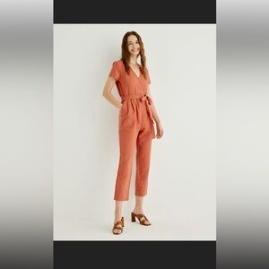NWT Grae Cove linen and cotton blend jumpsuit.